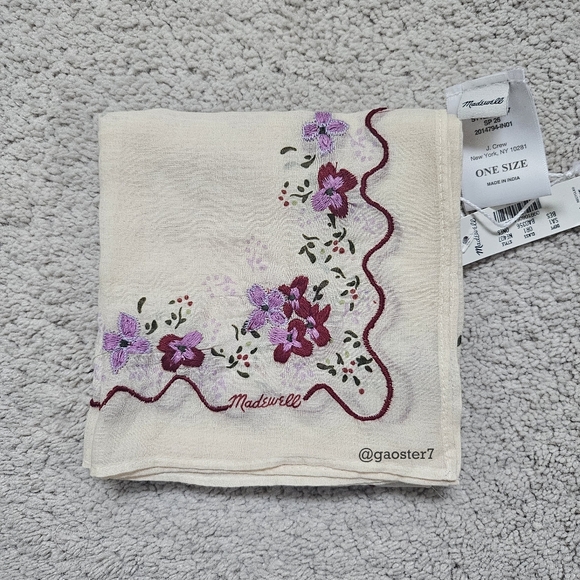 Madewwll Embroidered Bandana - Picture 3 of 6